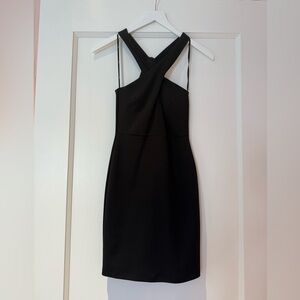 Lulus Twist Black Mini Dress